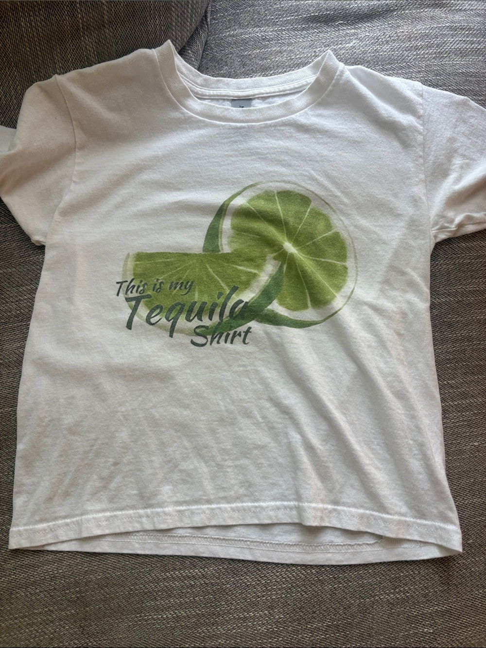 White Graphic Tee
